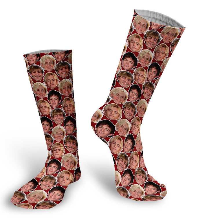 Ross Lynch  faces Socks