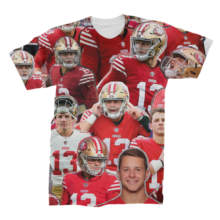 Brock Purdy Photo Collage T-Shirt
