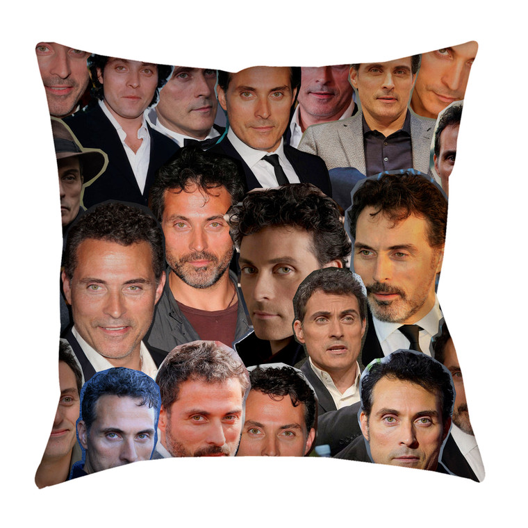 Rufus Sewell  Photo Collage Pillowcase  