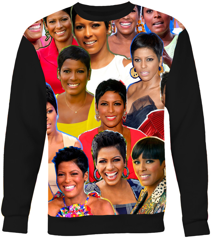 Tamron Hall Photo Collage Sweater Sweatshirt    