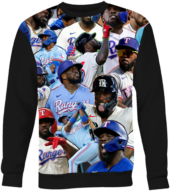 Adolis García Photo Collage Sweater Sweatshirt  