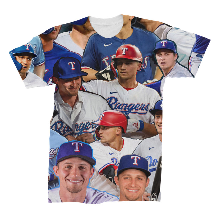 Corey Seager Photo Collage T-shirt 