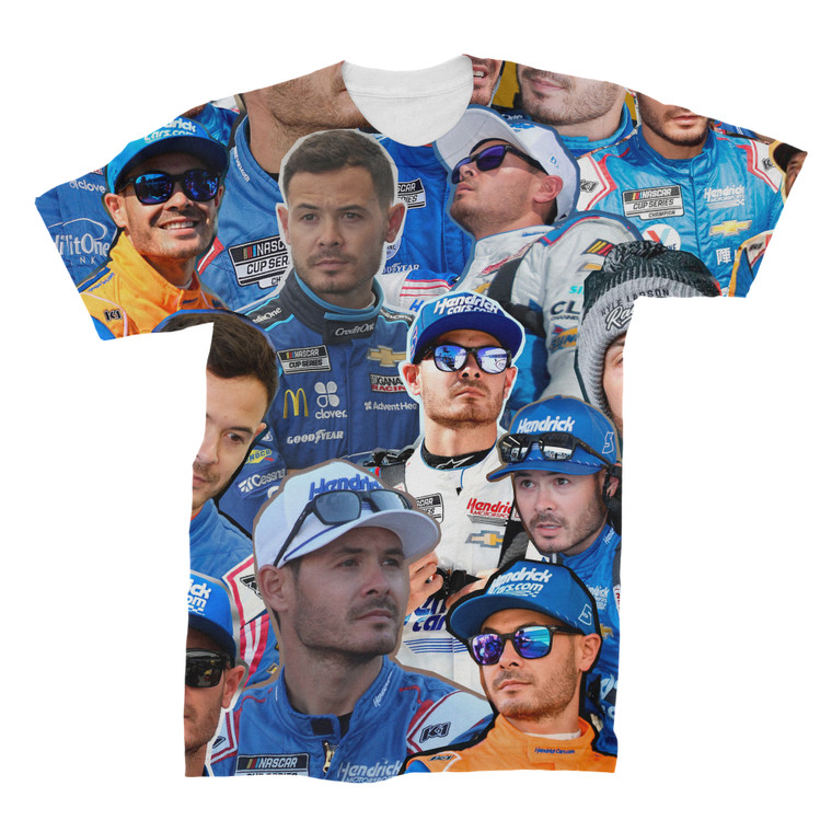 Kyle Larson  Photo Collage T-shirt 