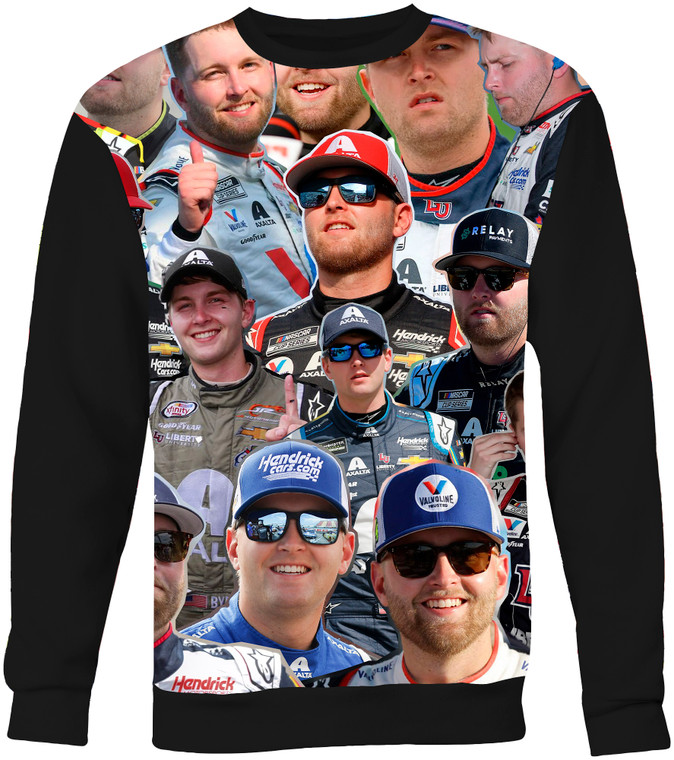 William Byron Photo Collage Sweater Sweatshirt   