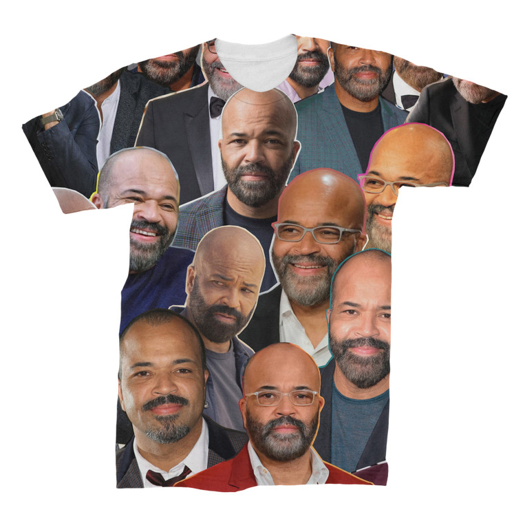 Jeffrey Wright  Photo Collage T-shirt 