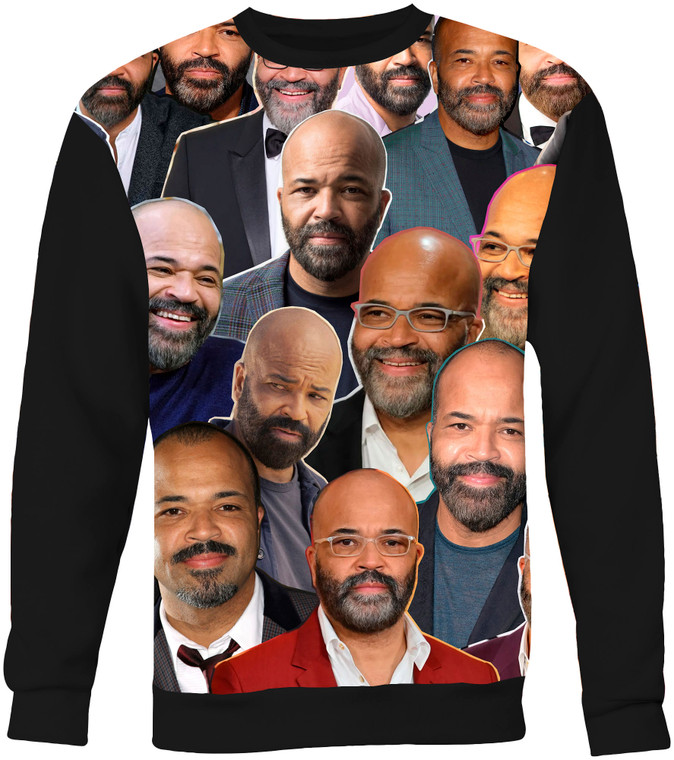 Jeffrey Wright Photo Collage Sweater Sweatshirt    
