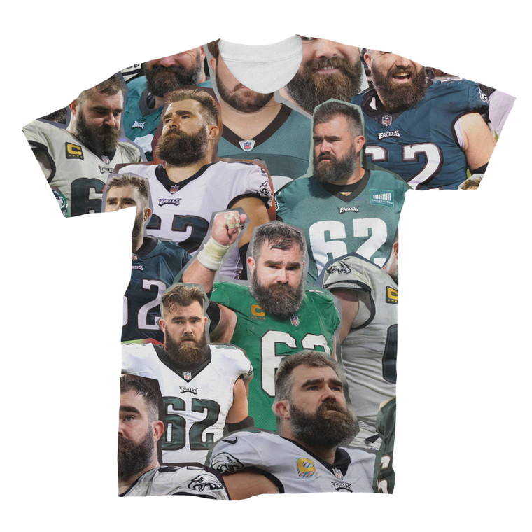 Jason Kelce  Photo Collage T-shirt 