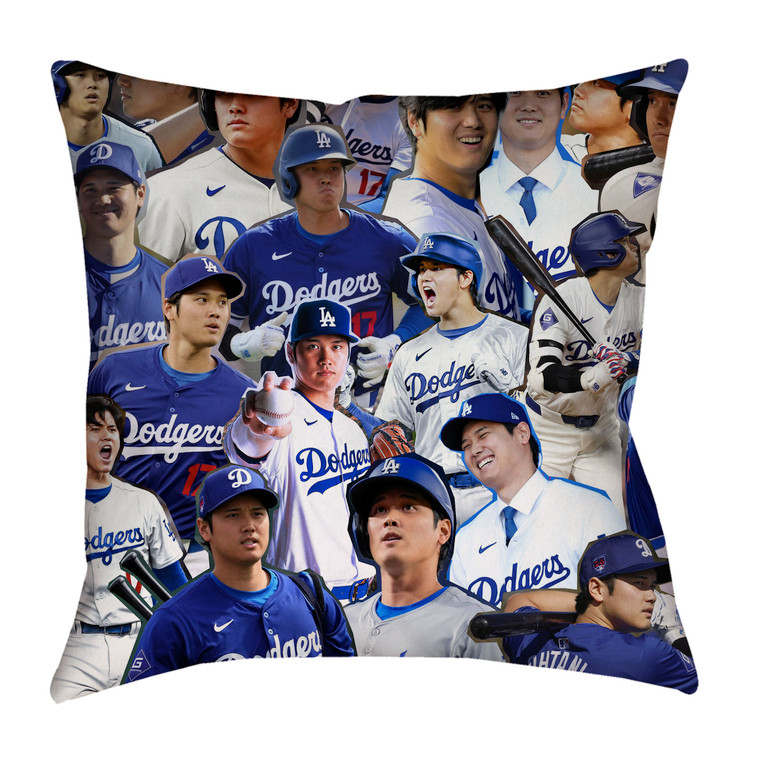 Shohei Ohtani Collage Pillowcase    