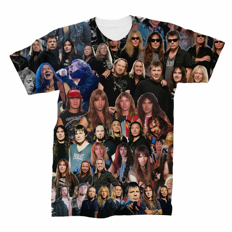 Iron Maiden Photo Collage T-Shirt