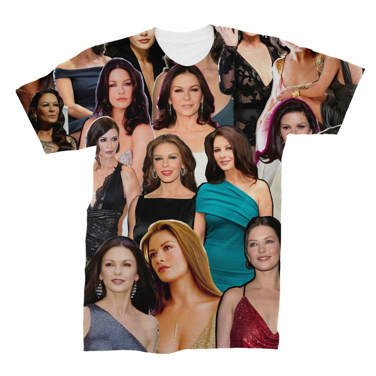 Catherine Zeta-Jones Photo Collage T-Shirt