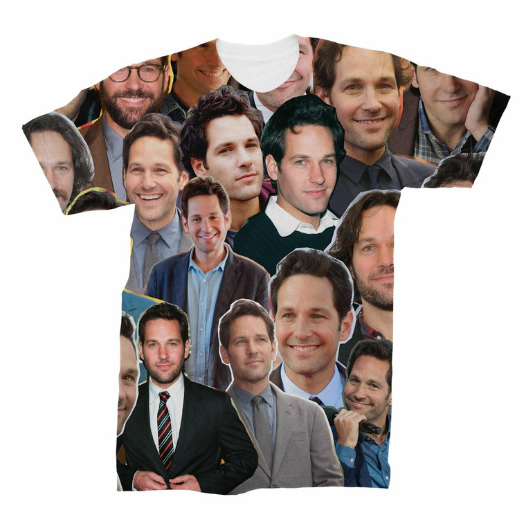 Paul Rudd Photo Collage T-Shirt