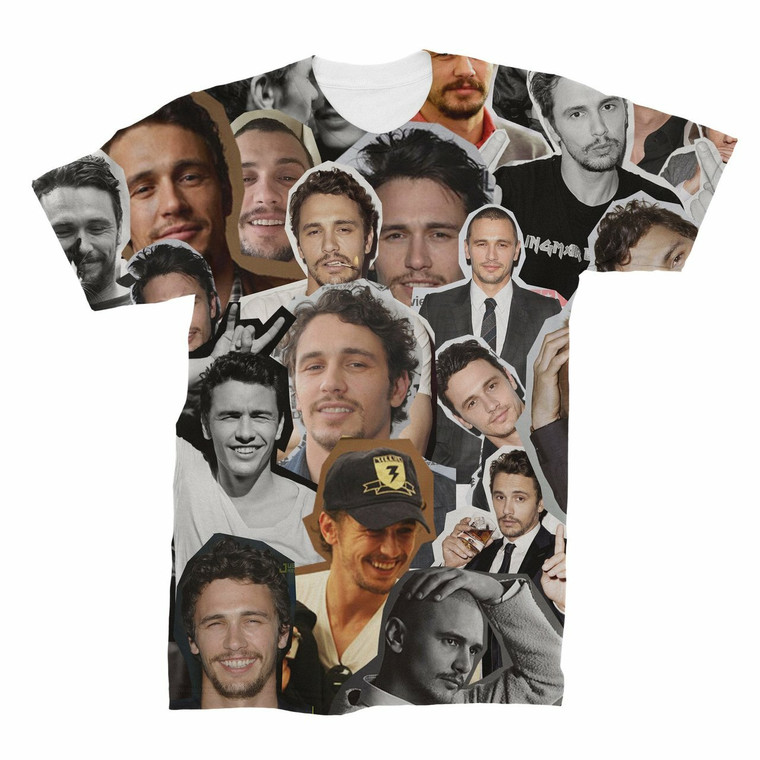James Franco Photo Collage T-shirt