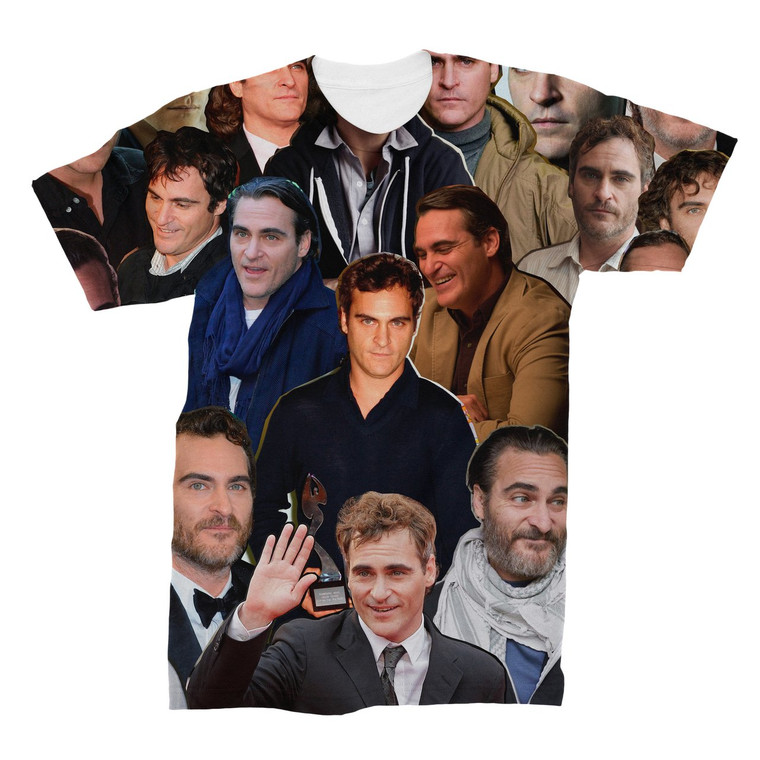 Joaquin Phoenix Photo Collage T-Shirt