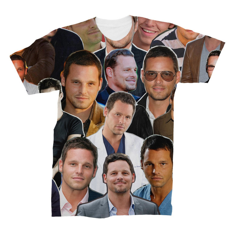 Justin Chambers Photo Collage T-Shirt