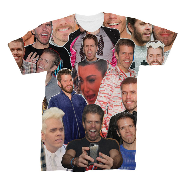 Perez Hilton Photo Collage T-Shirt