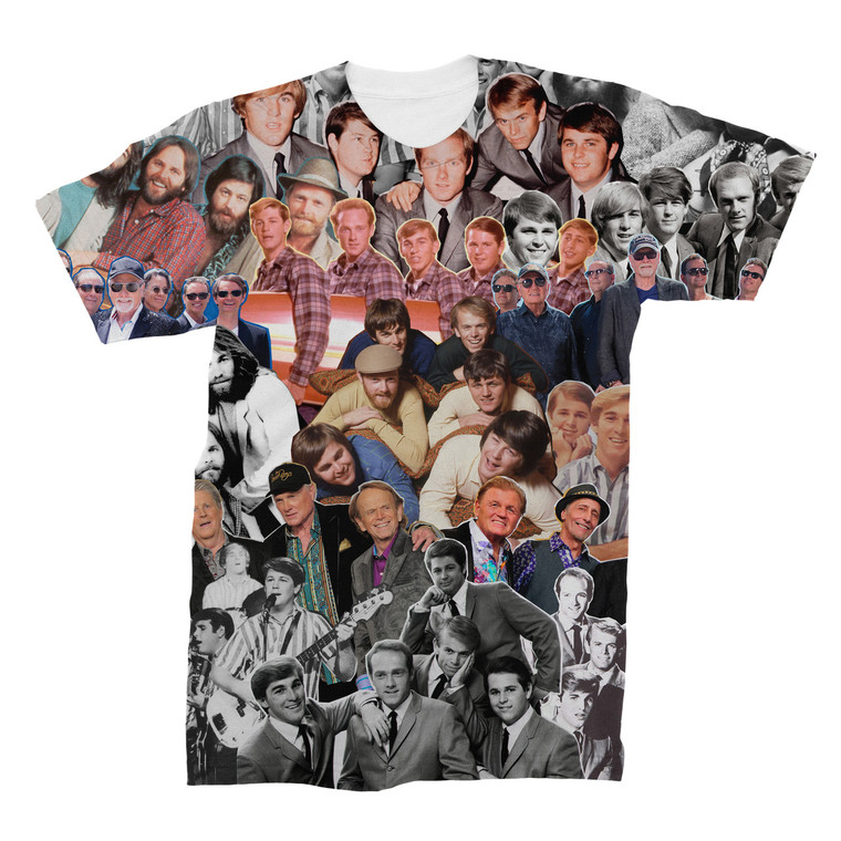 The Beach Boys Photo Collage T-Shirt