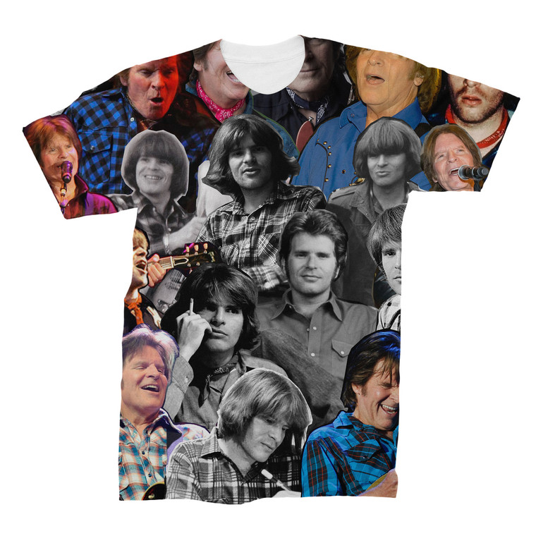 John Fogerty Photo Collage T-Shirt