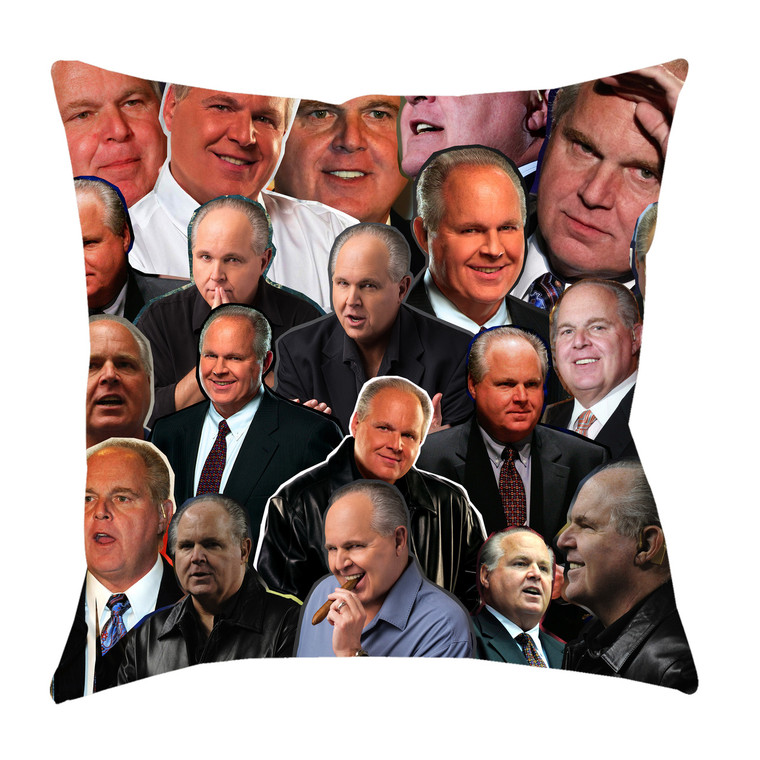 Rush Limbaugh Photo Collage Pillowcase