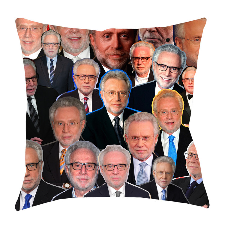 Wolf Blitzer Photo Collage Pillowcase