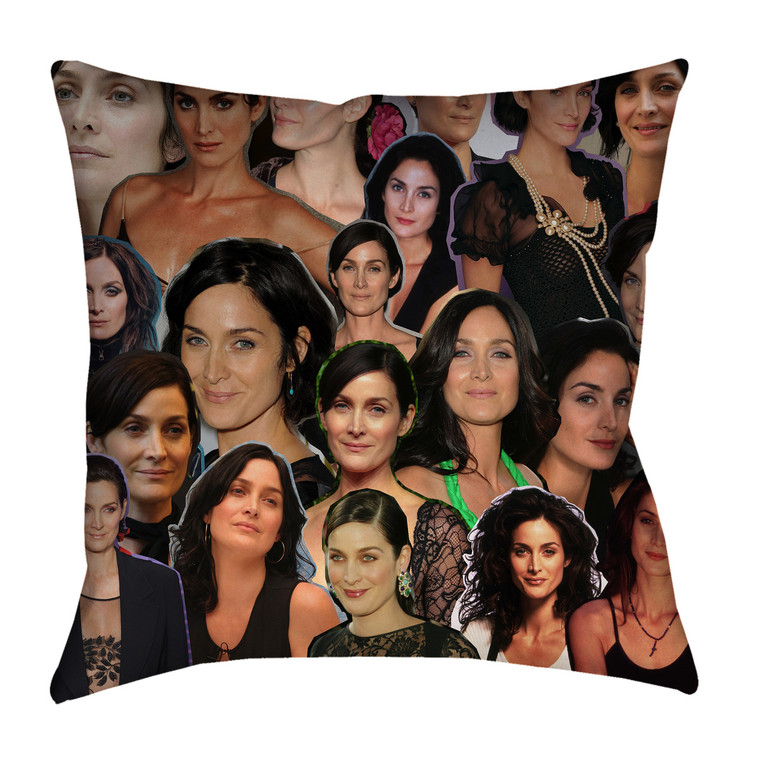 Carrie-Anne Moss Photo Collage Pillowcase