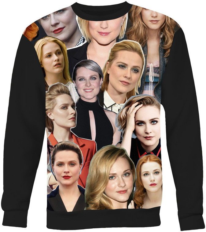 Evan Rachel Wood Collage Sweater Sweatshirt