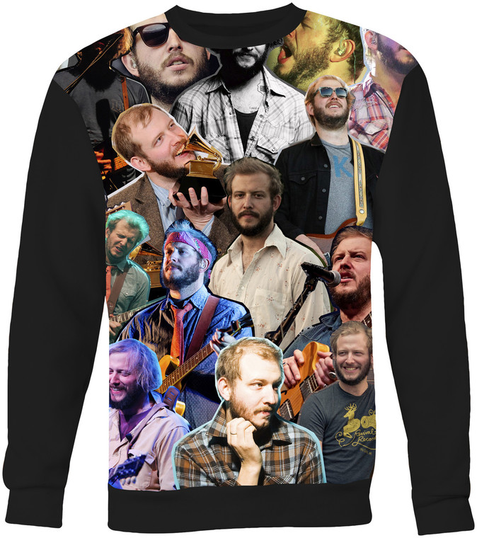 Justin Vernon Collage Sweater Sweatshirt