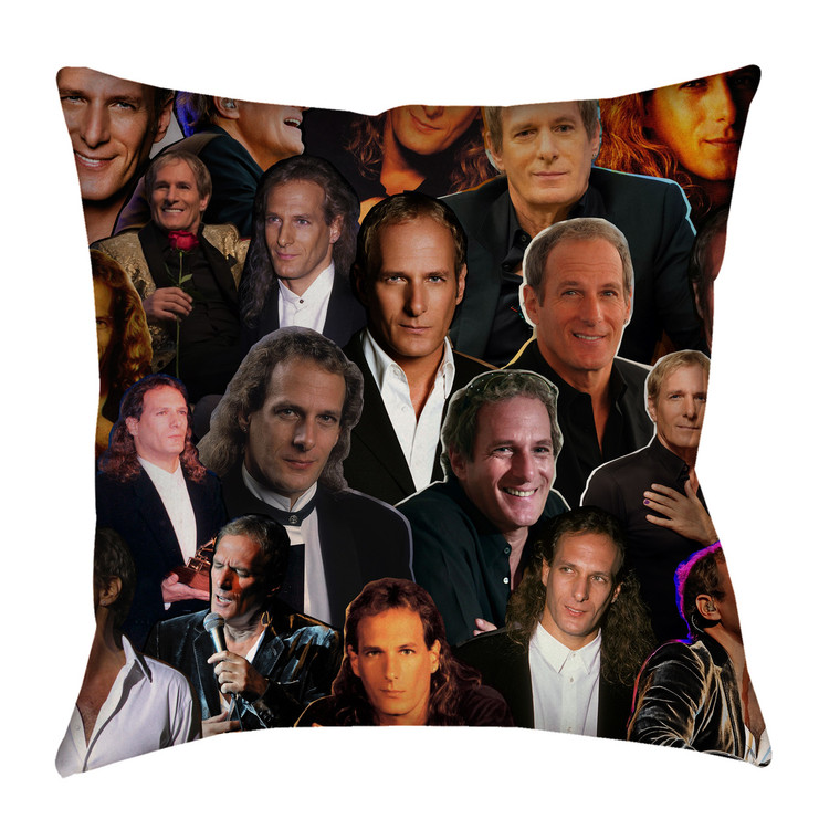 Michael Bolton Photo Collage Pillowcase