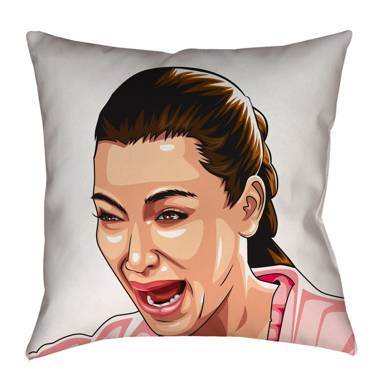 Kim Kardashian Crying Pillowcase