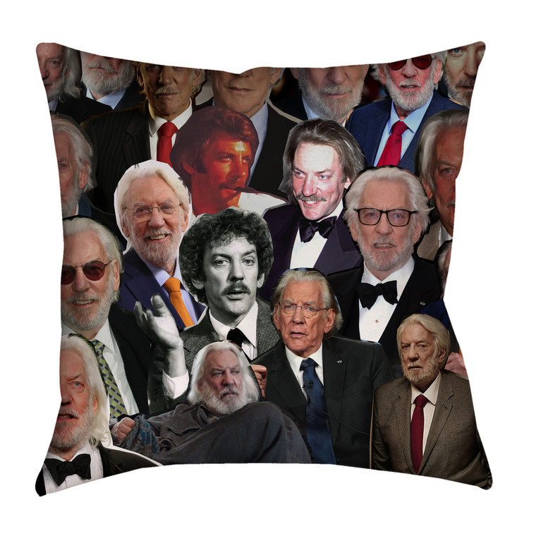 Donald Sutherland pillowcase
