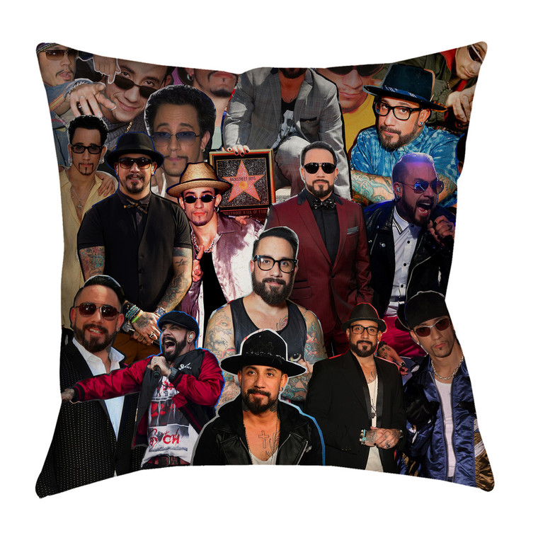 AJ Mclean Backstreet Boys Photo Collage Pillowcase