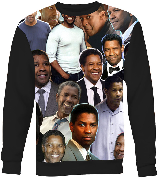 Denzel Washington Collage Sweater Sweatshirt