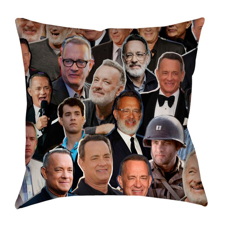 Tom Hanks Photo Collage Pillowcase