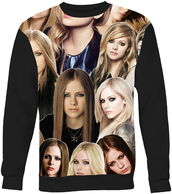 Avril Lavigne Collage Sweater Sweatshirt
