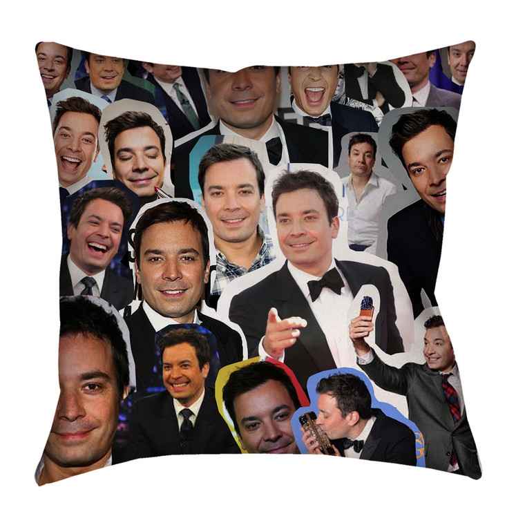 Jimmy Fallon Photo Collage Pillowcase