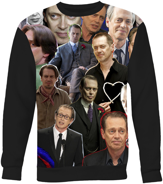 Steve Buscemi Collage Sweater Sweatshirt