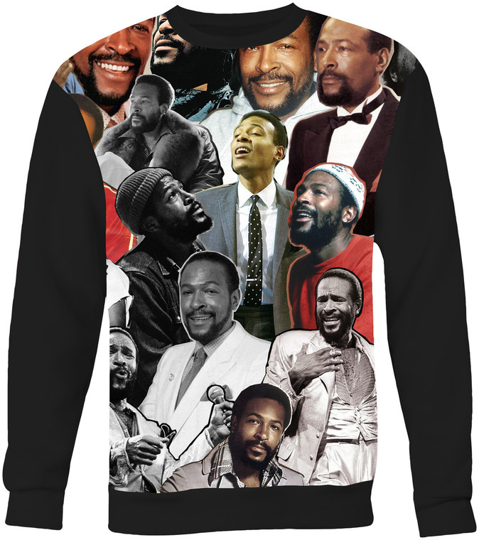 Marvin Gaye Collage Sweater Sweatshirt