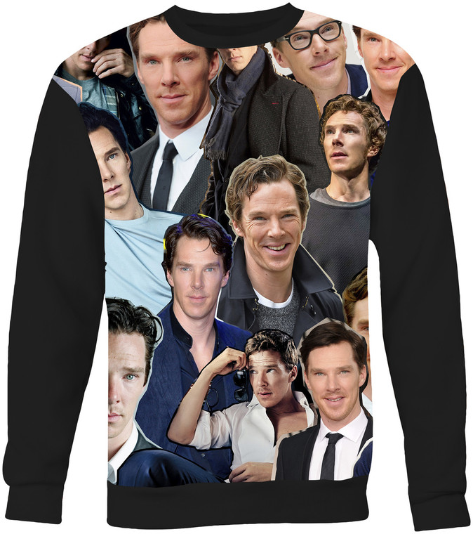 Benedict Cumberbatch Collage Sweater Sweatshirt