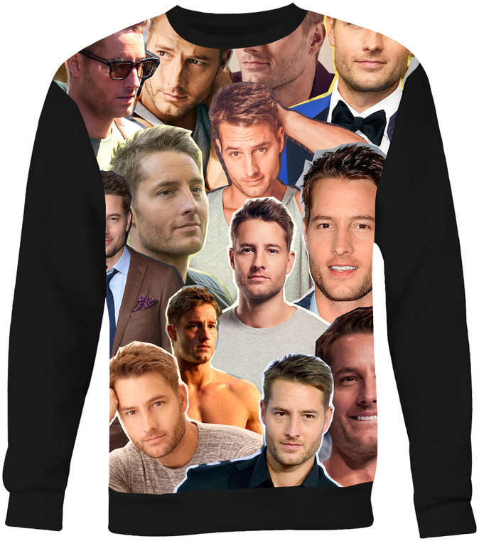 Justin Hartley Collage Sweater Sweatshirt