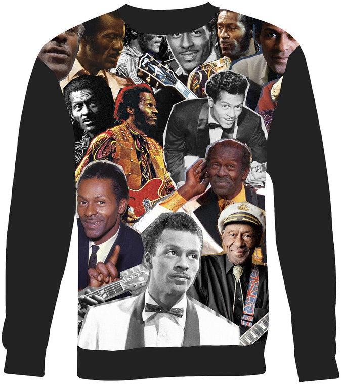 Chuck Berry Collage Sweater Sweatshirt