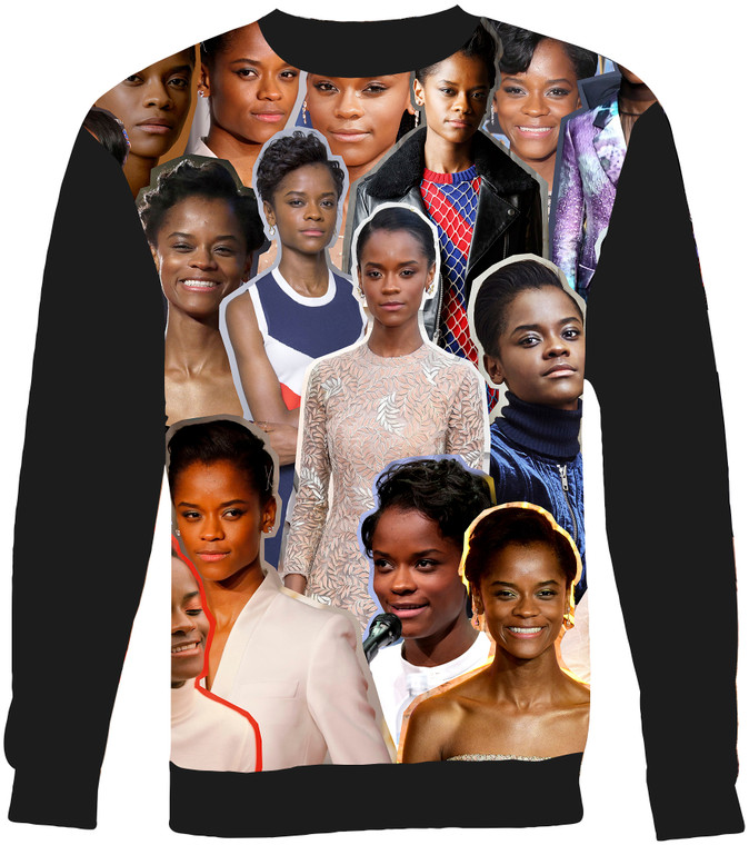 Letitia Wright Collage Sweater Sweatshirt