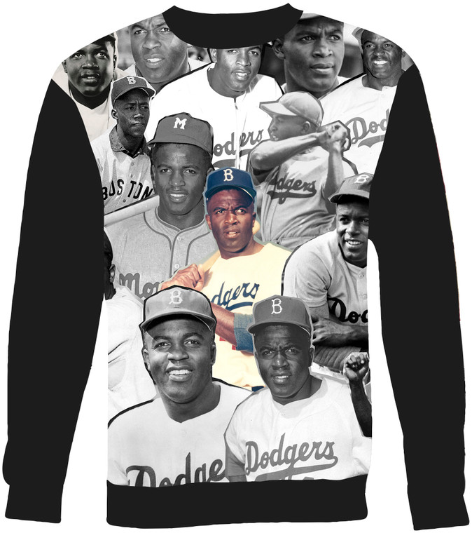 Jackie Robinson Collage Sweater Sweatshirt