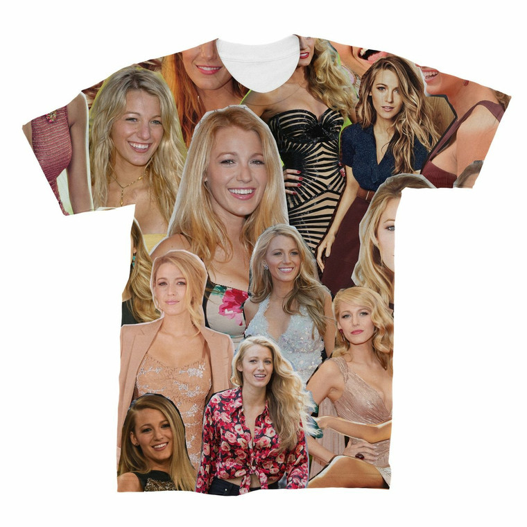 Blake Lively Photo Collage T-Shirt