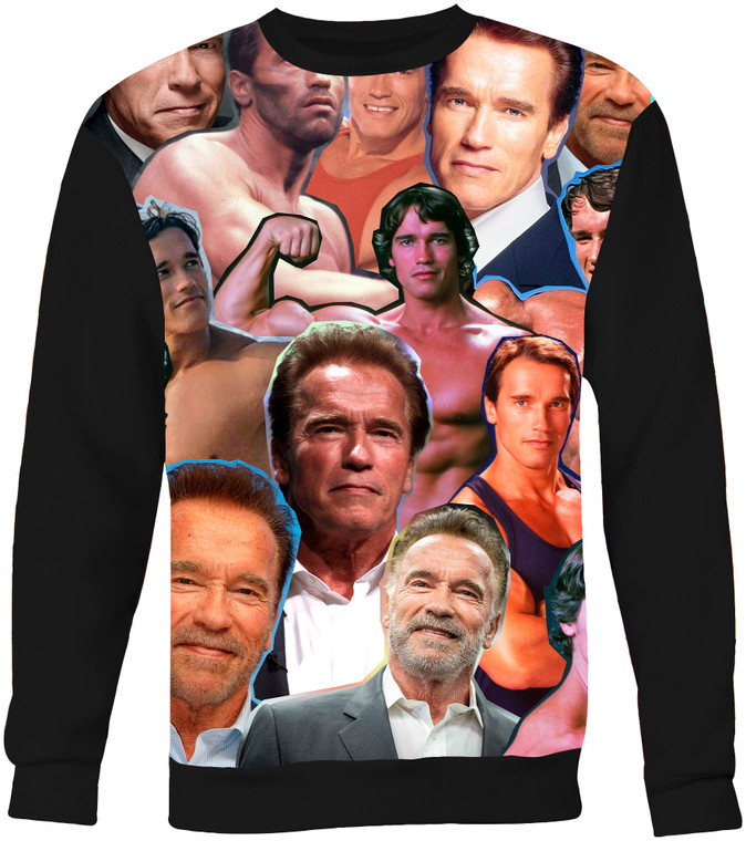 Arnold Schwarzenegger Collage Sweater Sweatshirt