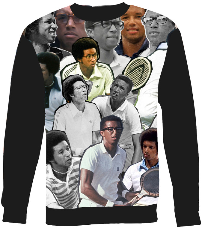 Arthur Ashe Collage Sweater Sweatshirt