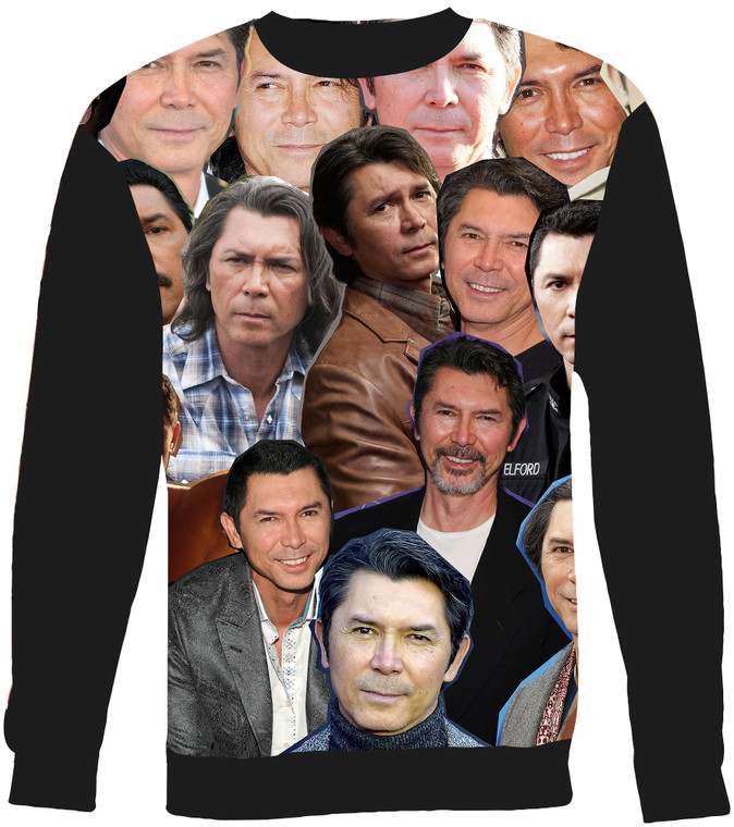 Lou Diamond Phillips Collage Sweater Sweatshirt