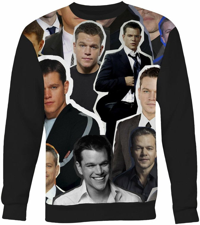 Matt Damon Sweater Sweatshirt