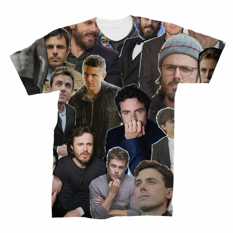 Casey Affleck Photo Collage T-Shirt