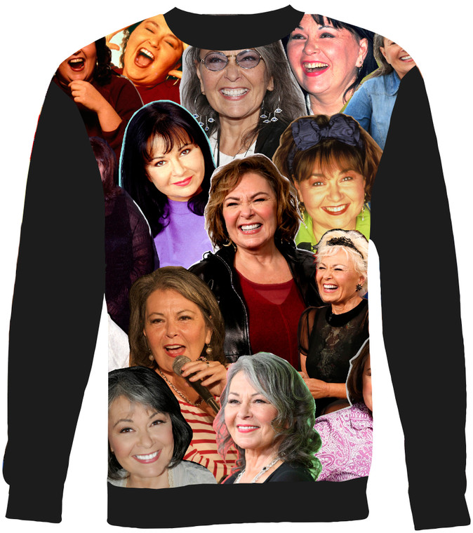 Roseanne Barr Collage Sweater Sweatshirt