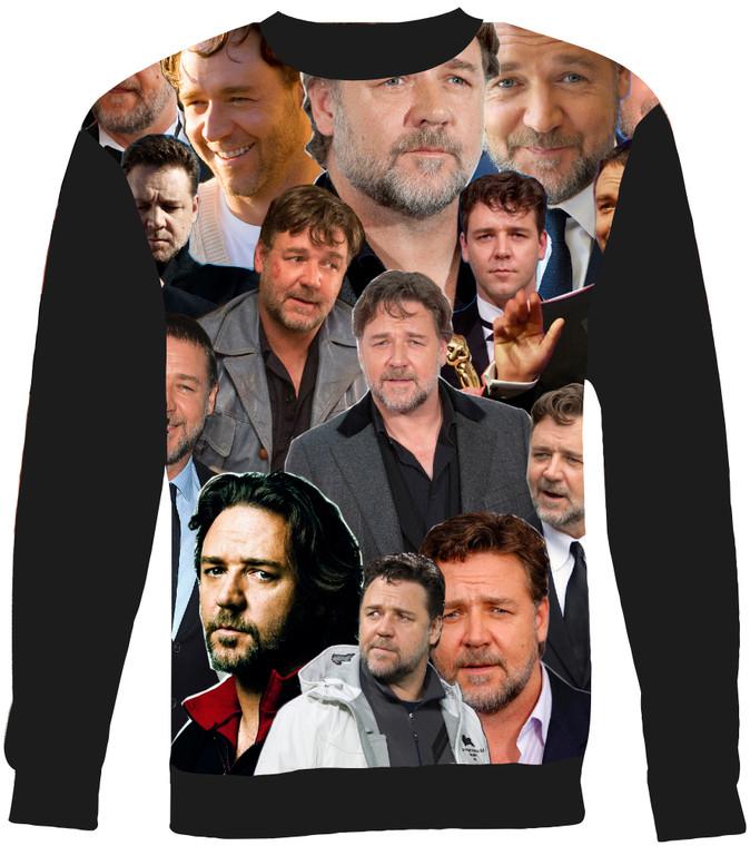 Russell Crowe Collage Sweater Sweatshirt