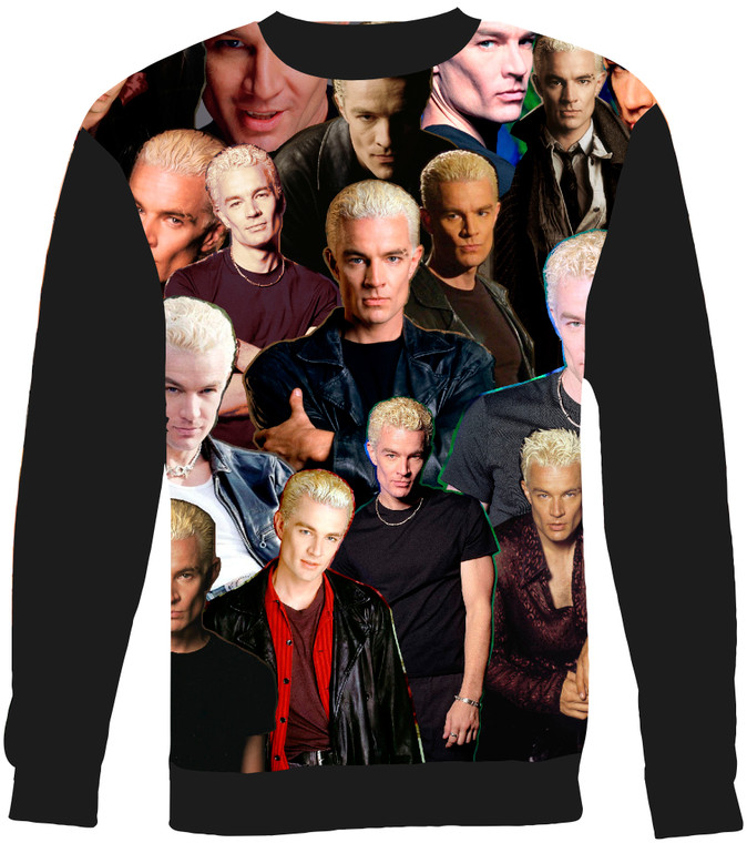 Spike Buffy The Vampire Slayer Collage Sweater Sweatshirt